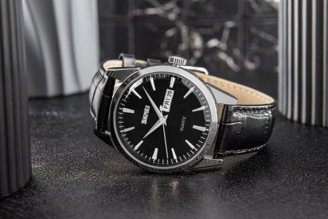 Skmei Zegarek Męski Skmei 9073SIBK-B + BOX