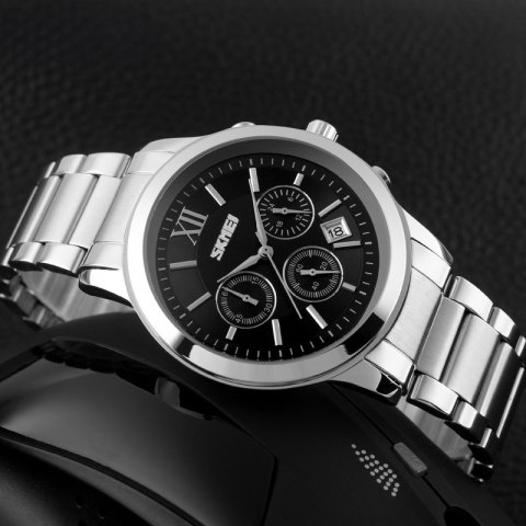 Skmei Zegarek Męski Skmei 9097BK + BOX