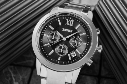 Skmei Zegarek Męski Skmei 9097BK + BOX