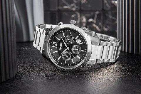 Skmei Zegarek Męski Skmei 9097BK + BOX