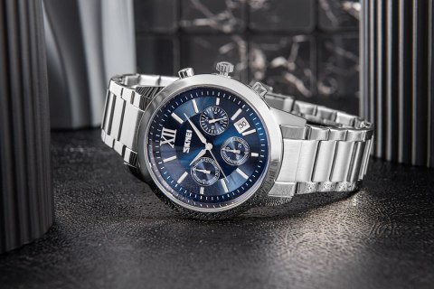 Skmei Zegarek Męski Skmei 9097BU + BOX