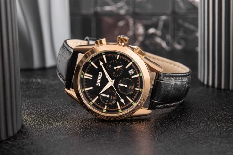 Skmei Zegarek Męski Skmei 9127BK + BOX