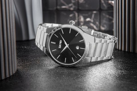 Skmei Zegarek Męski Skmei 9140SIBK + BOX