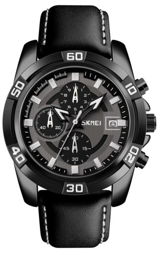 Skmei Zegarek Męski Skmei 9156BKBK + BOX