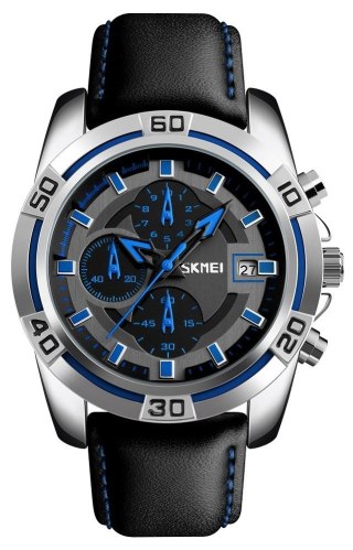 Skmei Zegarek Męski Skmei 9156SIBU + BOX