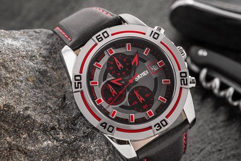 Skmei Zegarek Męski Skmei 9156SIRD + BOX