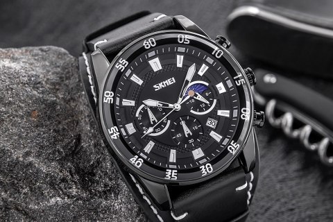 Skmei Zegarek Męski Skmei 9249BKBK + BOX