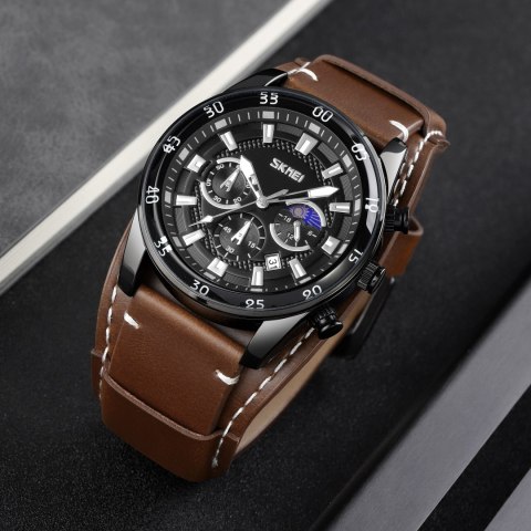 Skmei Zegarek Męski Skmei 9249BNBK + BOX