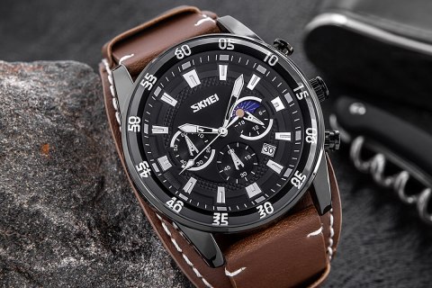 Skmei Zegarek Męski Skmei 9249BNBK + BOX