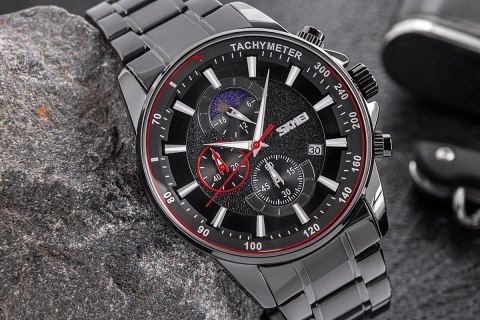 Skmei Zegarek Męski Skmei 9250BKBK + BOX