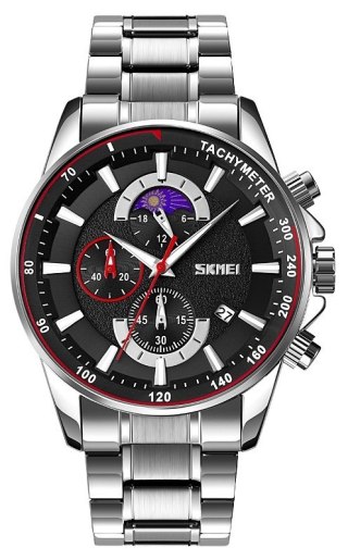 Skmei Zegarek Męski Skmei 9250SIBK + BOX