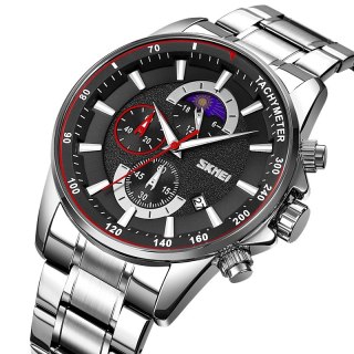 Skmei Zegarek Męski Skmei 9250SIBK + BOX