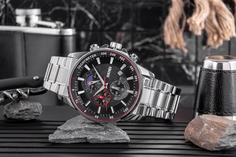 Skmei Zegarek Męski Skmei 9250SIBK + BOX