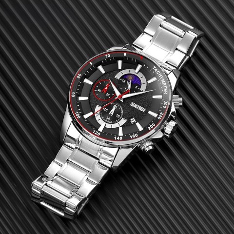 Skmei Zegarek Męski Skmei 9250SIBK + BOX