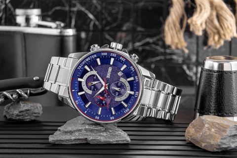 Skmei Zegarek Męski Skmei 9250SIBU + BOX