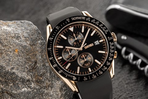 Skmei Zegarek Męski Skmei 9253PRGBK + BOX