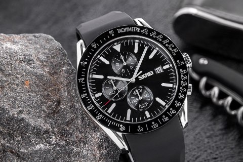 Skmei Zegarek Męski Skmei 9253PSIBK + BOX