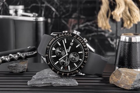 Skmei Zegarek Męski Skmei 9253PSIBK + BOX