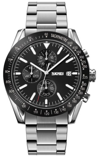 Skmei Zegarek Męski Skmei 9253SIBK + BOX