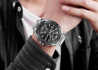 Skmei Zegarek Męski Skmei 9253SIBK + BOX