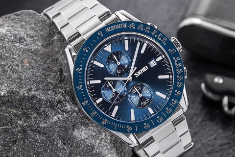 Skmei Zegarek Męski Skmei 9253SIBU + BOX