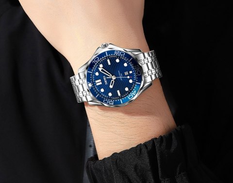 Skmei Zegarek Męski Skmei 9276SISIBU + BOX