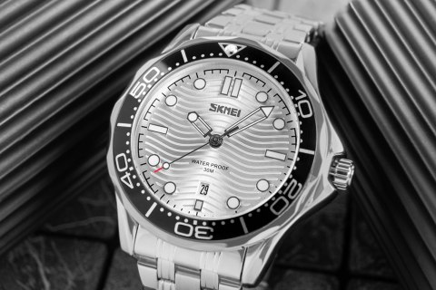 Skmei Zegarek Męski Skmei 9276SSISI + BOX