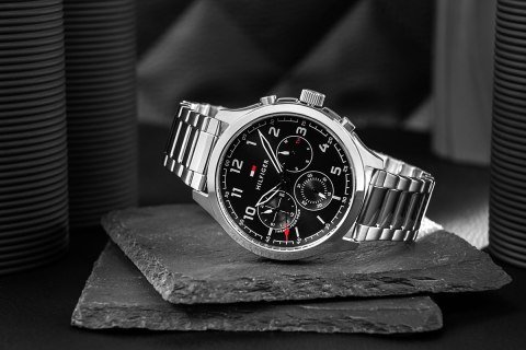 Tommy Hilfiger Zegarek Męski Tommy Hilfiger Asher 1791852 + BOX