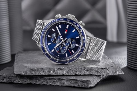 Tommy Hilfiger Zegarek Męski Tommy Hilfiger Miles 1792018 + BOX