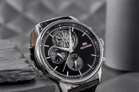 Tommy Hilfiger Zegarek Męski Tommy Hilfiger Steward 1710605 + BOX