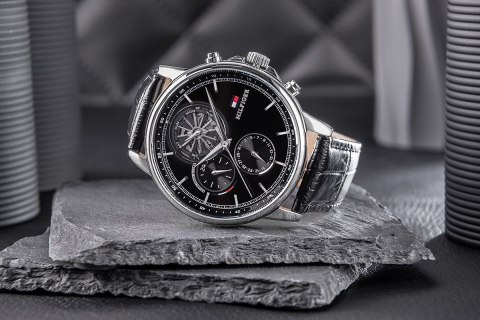 Tommy Hilfiger Zegarek Męski Tommy Hilfiger Steward 1710605 + BOX
