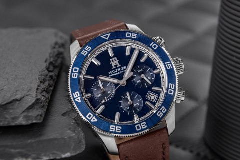 Tommy Hilfiger Zegarek Męski Tommy Hilfiger TH85 Chronograph 1792163 + BOX