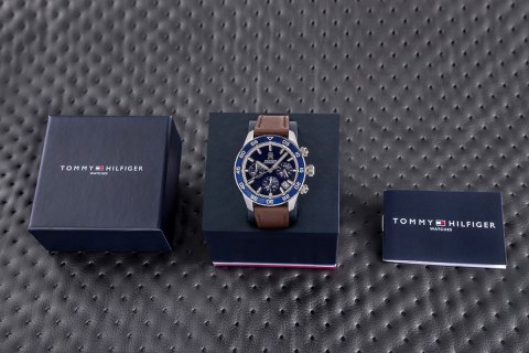 Tommy Hilfiger Zegarek Męski Tommy Hilfiger TH85 Chronograph 1792163 + BOX