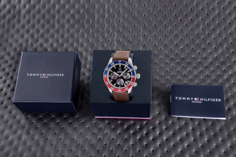 Tommy Hilfiger Zegarek Męski Tommy Hilfiger TH85 Chronograph 1792166 + BOX