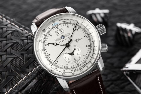 Zeppelin Zegarek Męski ZEPPELIN 100 Yahre 7640-1 + BOX