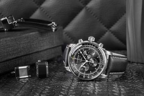 Zeppelin Zegarek Męski ZEPPELIN 100 Yahre 7680-2 + BOX