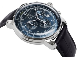 Zeppelin Zegarek Męski ZEPPELIN 100 Yahre 7680-3 + BOX