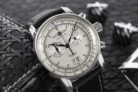 Zeppelin Zegarek Męski ZEPPELIN 100 Yahre 7690-1 + BOX