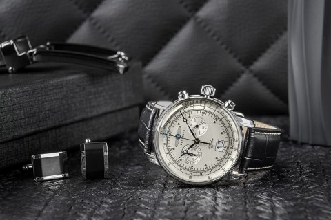 Zeppelin Zegarek Męski ZEPPELIN 100 Yahre 7690-1 + BOX