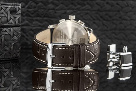 Zeppelin Zegarek Męski ZEPPELIN 100 Yahre Chronograph 8670-1 + BOX