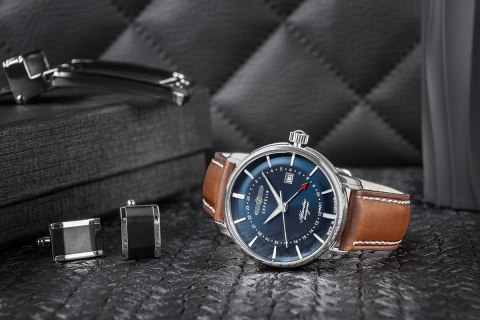 Zeppelin Zegarek Męski ZEPPELIN Atlantic Timezone 8442-3 + BOX