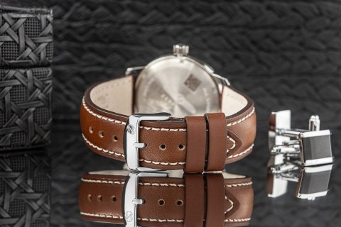 Zeppelin Zegarek Męski ZEPPELIN Atlantic Timezone 8442-3 + BOX