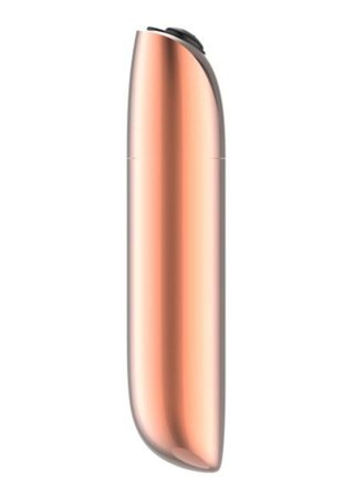 Mini wibrator potężny B Series Magic USB 20 trybów złoty