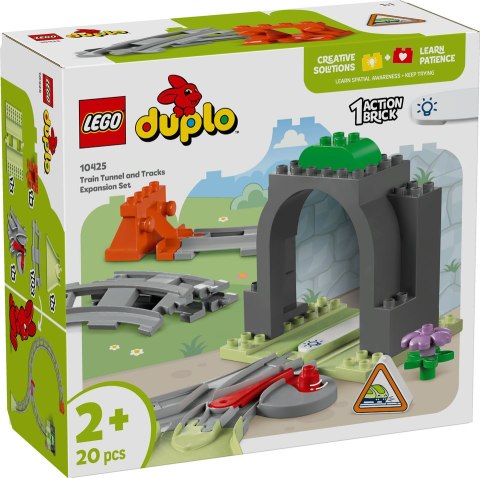 10425 | Tunel i Tory Kolejowe - Zestaw Rozszerzający LEGO