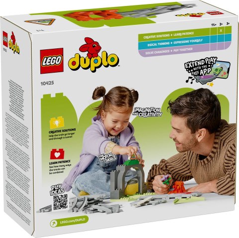 10425 | Tunel i Tory Kolejowe - Zestaw Rozszerzający LEGO