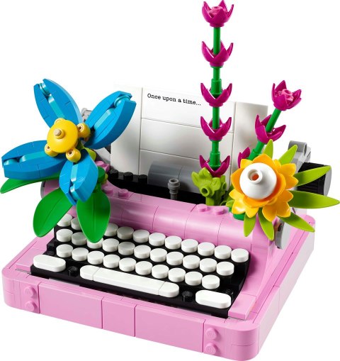 31169 | Maszyna do pisania z kwiatami LEGO