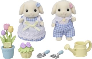 Kwiatowy zestaw z figurkami Flora Rabbit Epoch