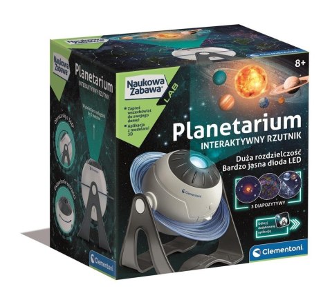 Planetarium Interaktywny Rzutnik | Naukowa zabawa Clementoni