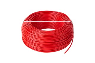 Przewód LgY 1x0,5 H05V-K czerwony ELEKTROKABEL
