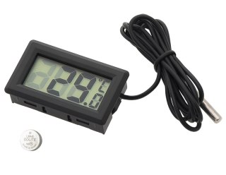 50-310# Termometr panelowy blow lcd czarne th001 Blow